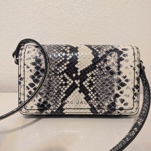 Marc Jacobs Black and White Crossbody Bag